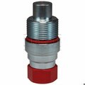 Dixon DQC VEP-BOP Blowout Preventer Safety Female Plug, 1-1/2-11-1/2 Nominal, Female NPTF, Steel, Domestic VEP12F12-BOP
